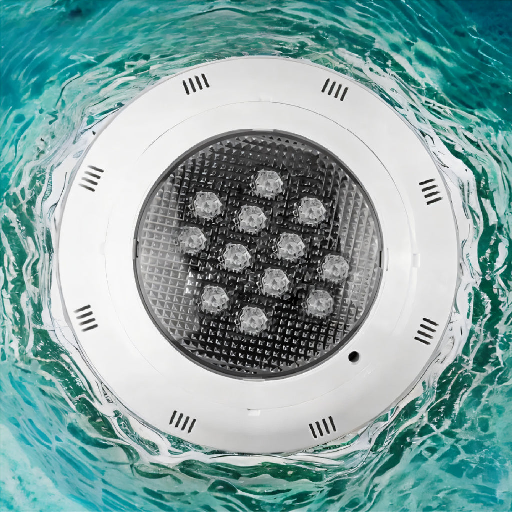 Foco Led Piscina 12w 7 Colores Con Control Remoto Homeclaf