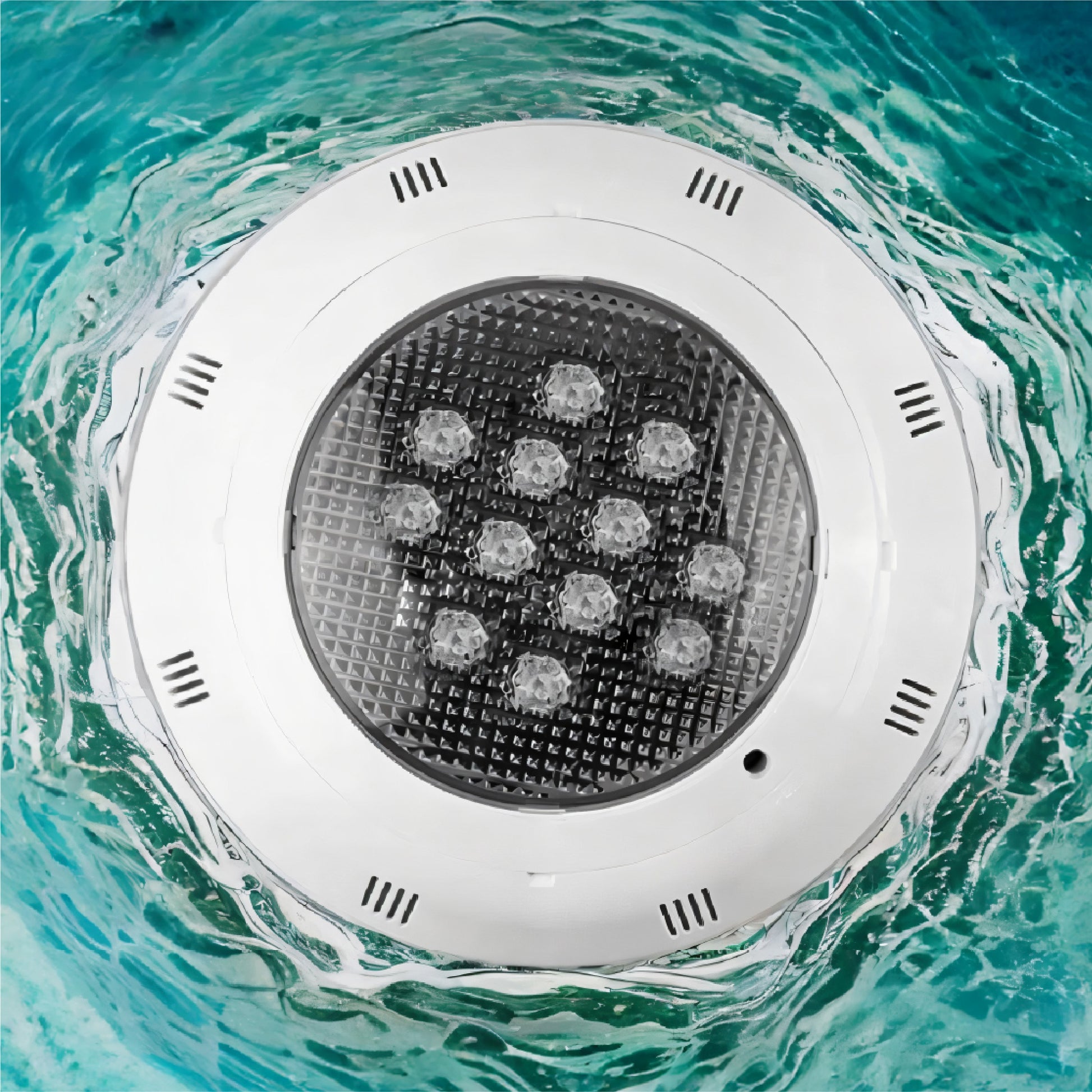 Foco Led Piscina 12w 7 Colores Con Control Remoto Homeclaf