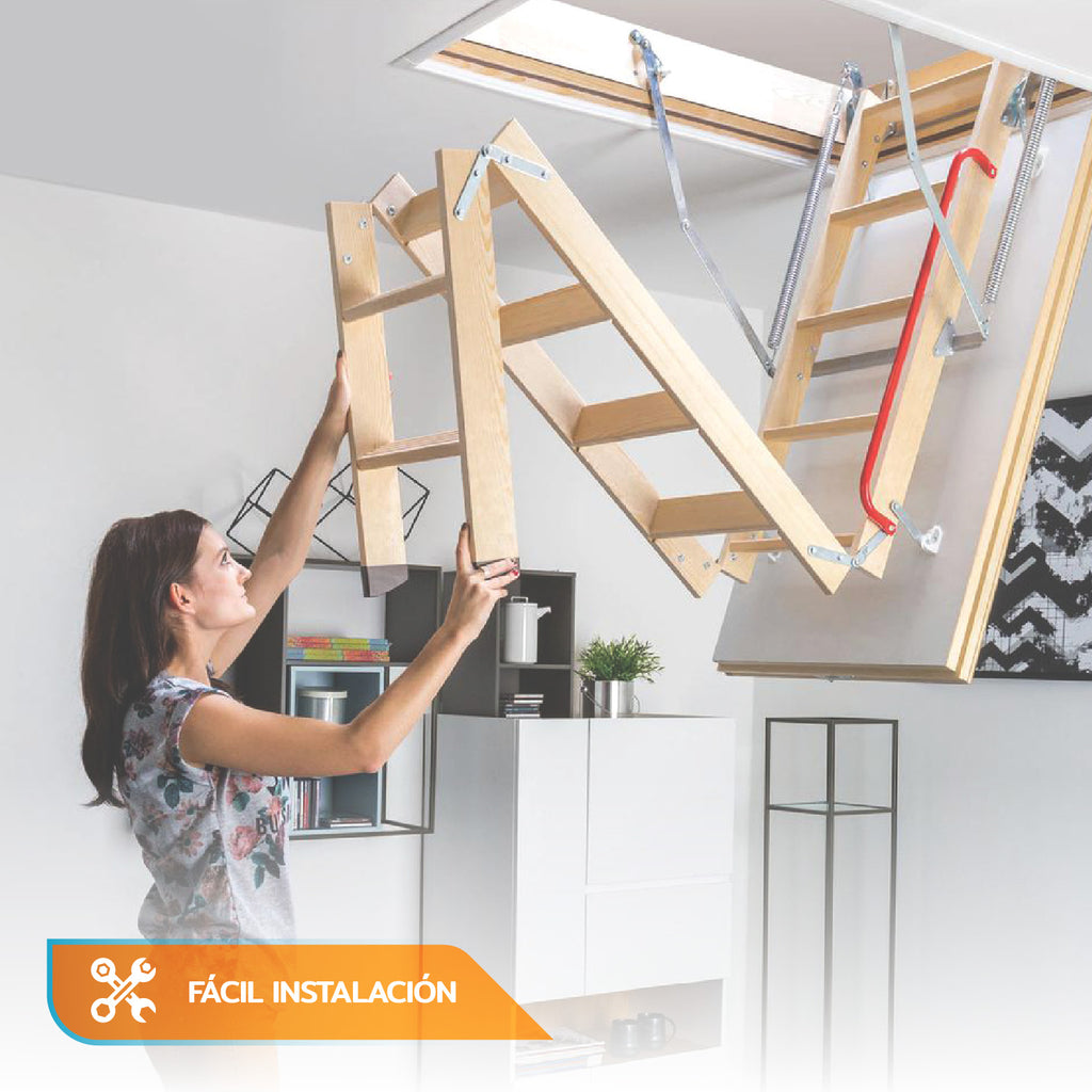 Escalera Ático Mansardas