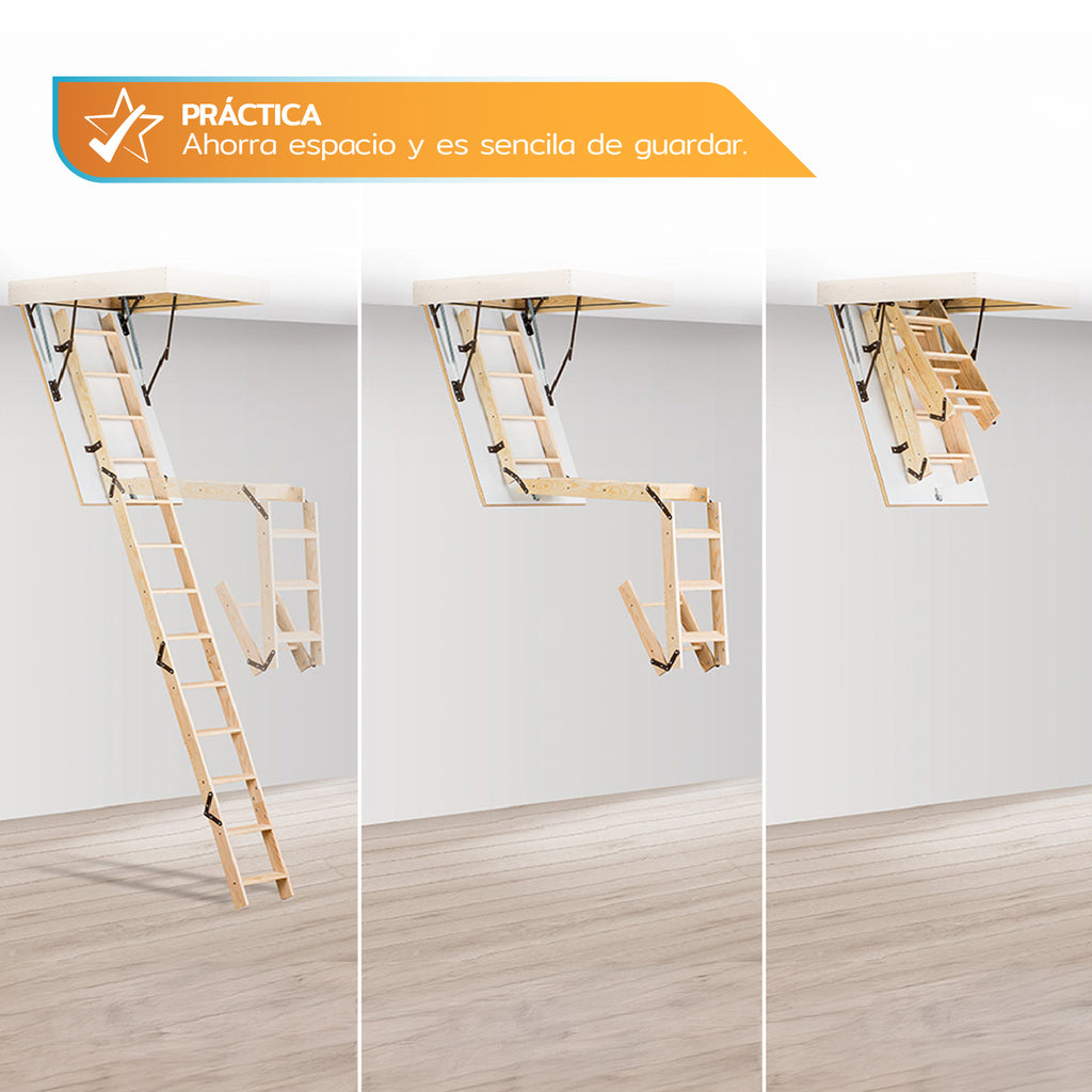 Escalera Ático Mansardas