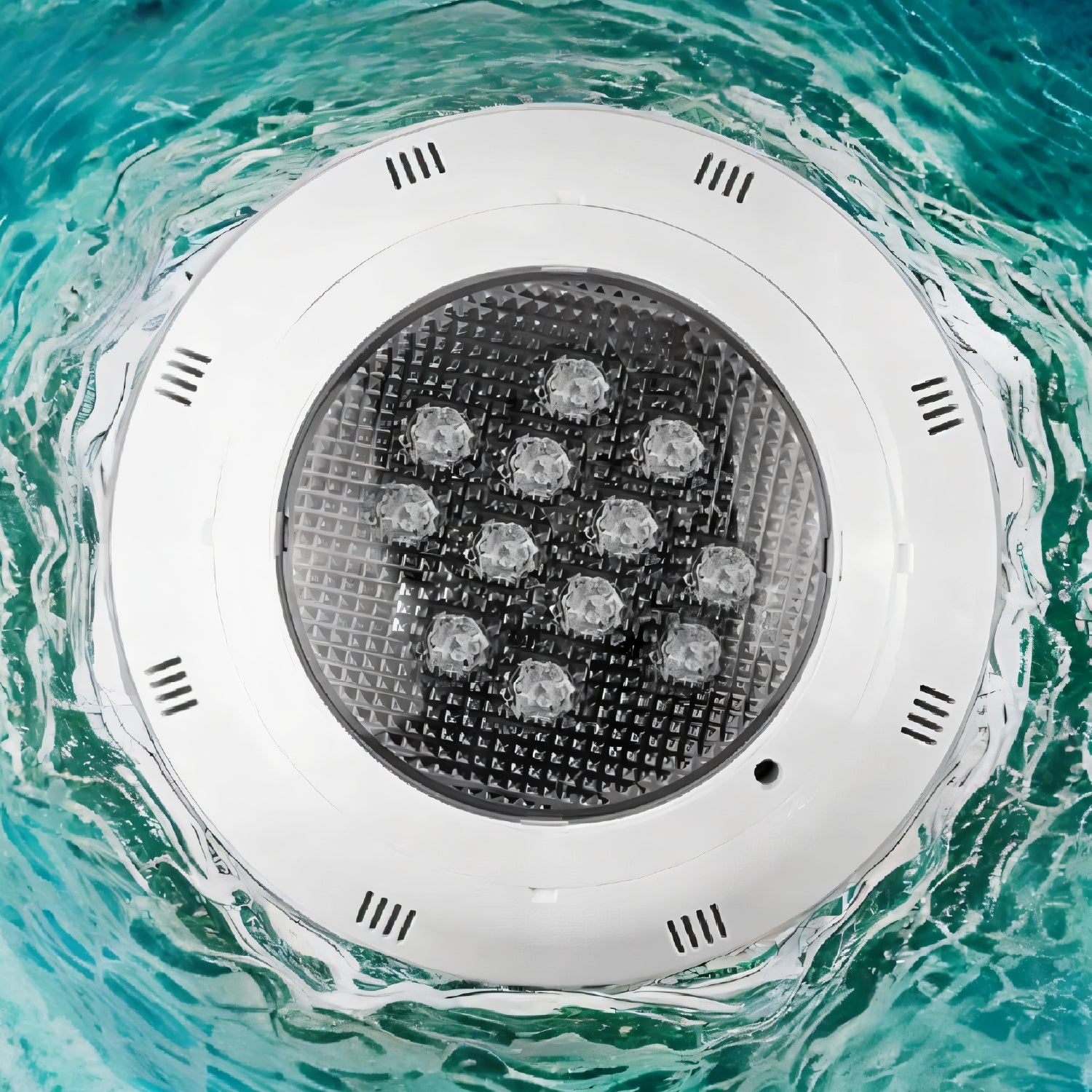 Foco Led Piscina 12w 7 Colores Con Control Remoto Homeclaf