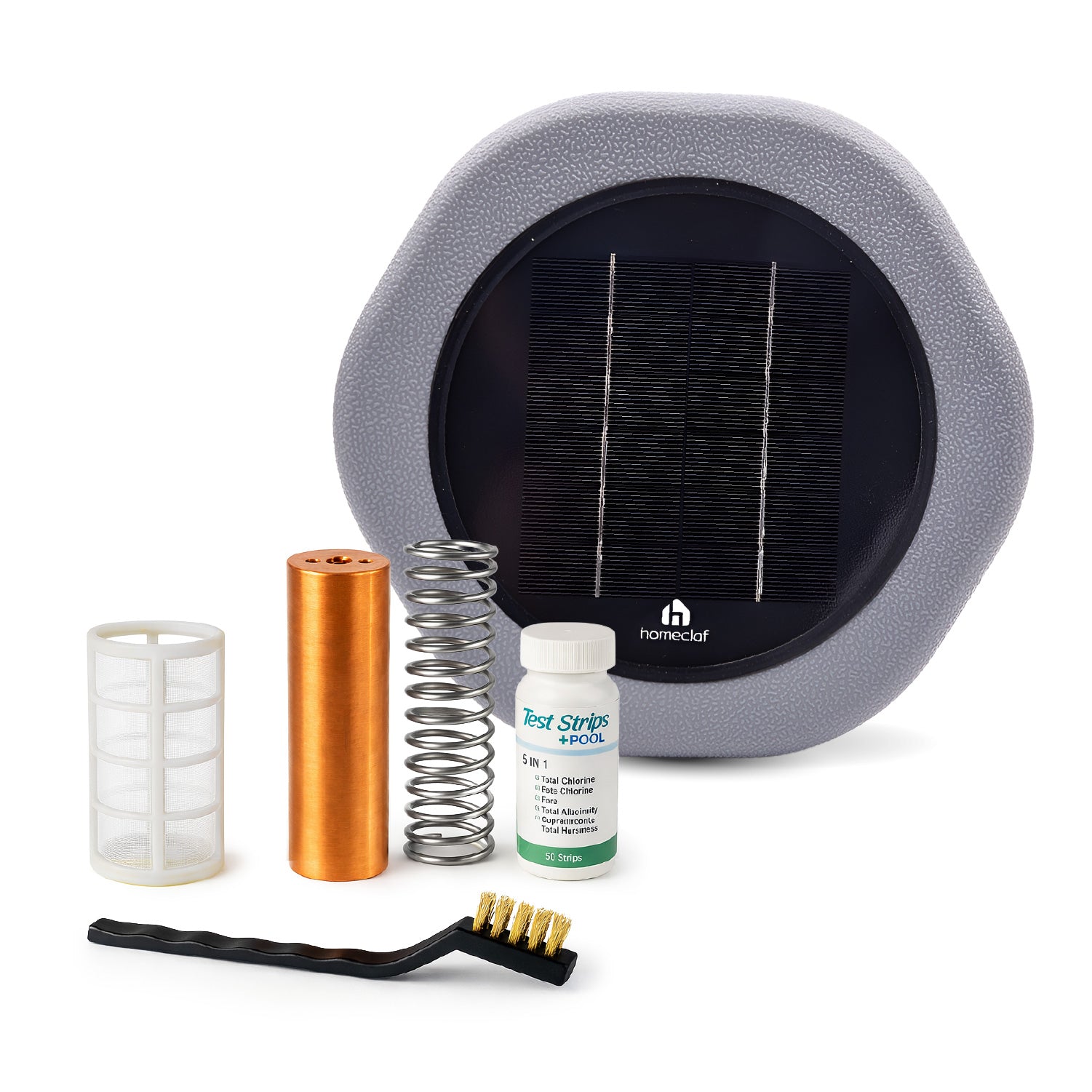 Ionizador Solar Hexagonal Para Piscina 150000 Lts Homeclaf